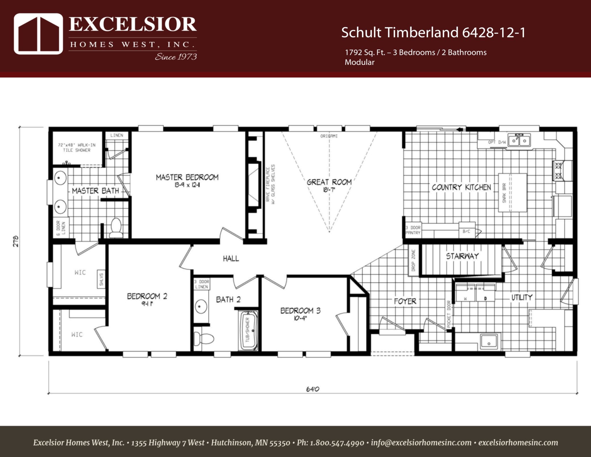 Schult Timberland 6428121 Excelsior Homes West, Inc.