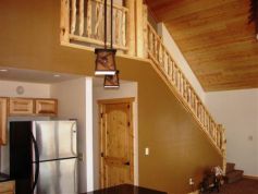 Schult Home Loft Custom Pine Staircase