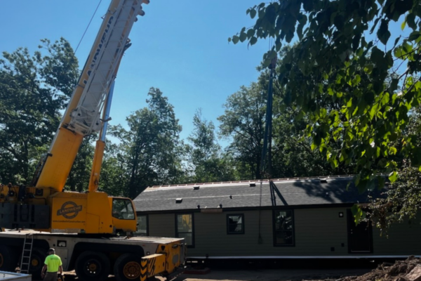 modular home foundation crawl space